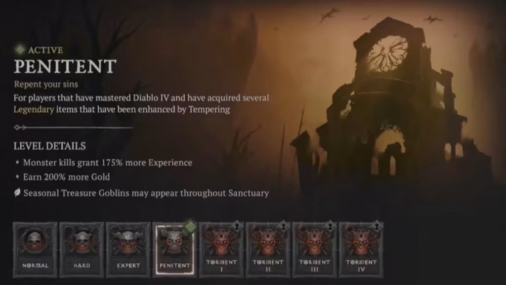 How to Unlock Torment 1 in Diablo 4 Season 13 (Lord of Hatred)