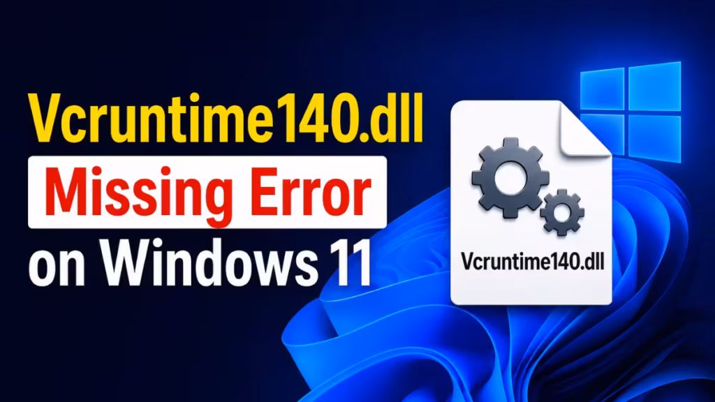 How to Fix Vcruntime140.dll Missing Error on Windows 11