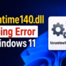 How to Fix Vcruntime140.dll Missing Error on Windows 11