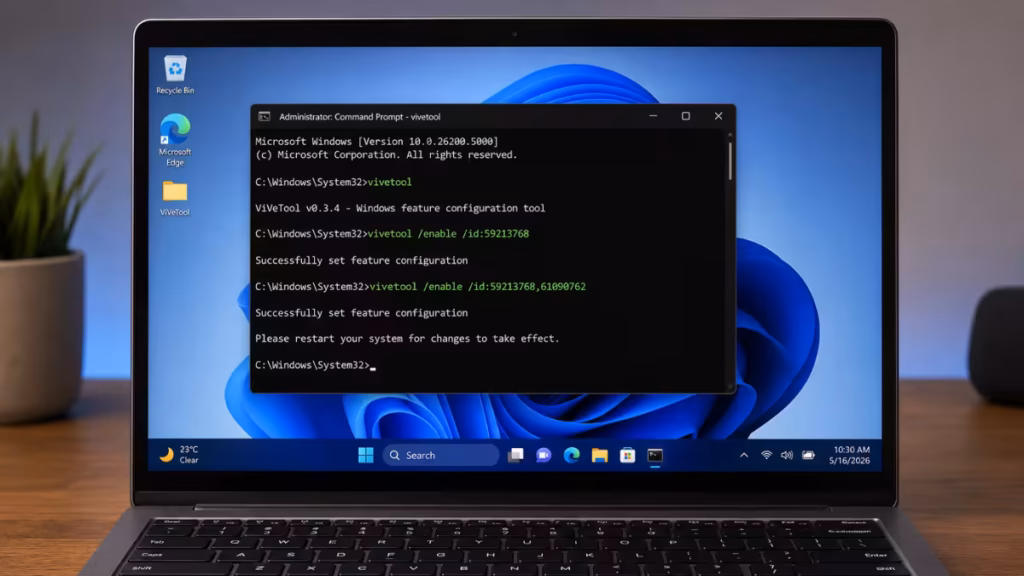 ViveTool Codes Windows 11