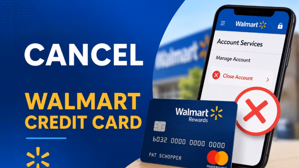 How to Cancel Your Walmart Credit Card