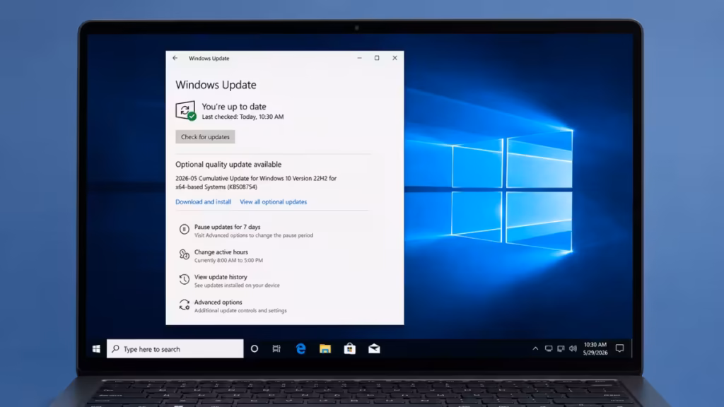 KB5087544 Windows 10 May 2026 Update