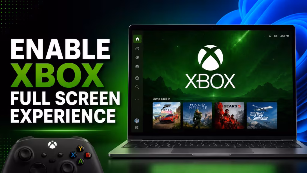 how to enable Xbox Full Screen Experience on Windows 11
