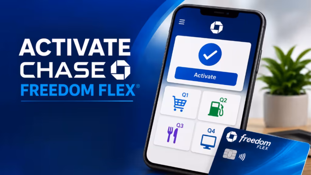 activate Chase Freedom Flex rewards categories