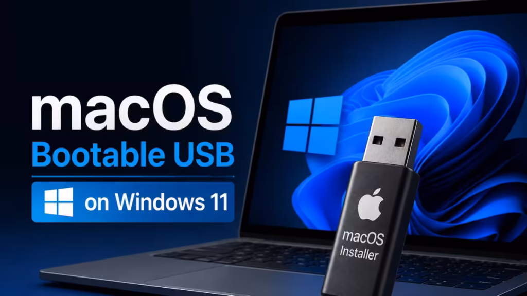 How to Create a macOS Bootable USB on Windows 11