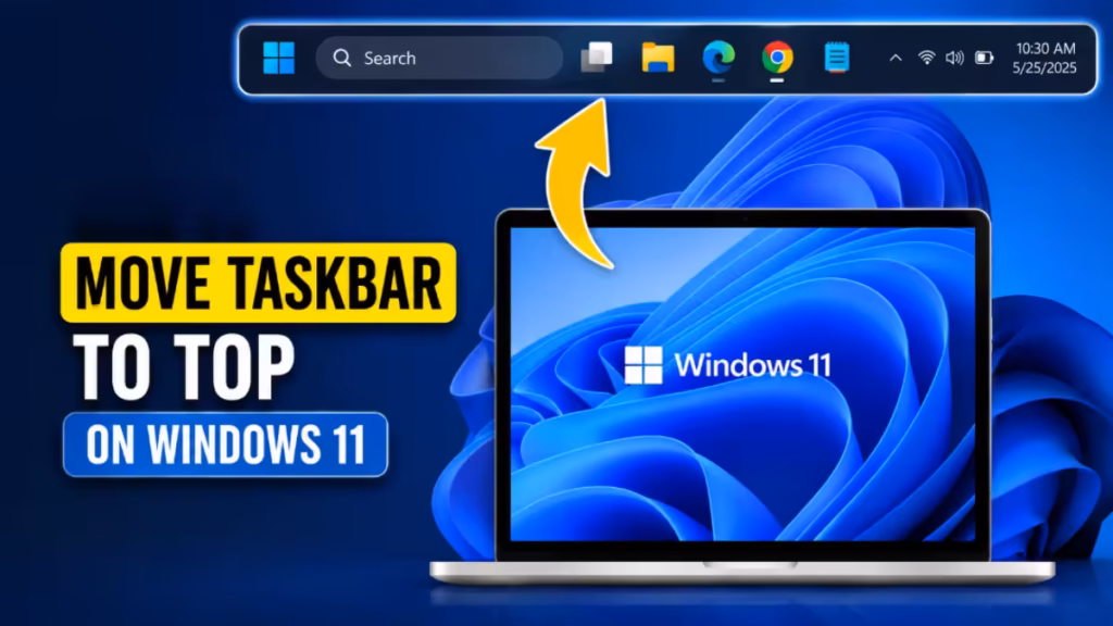 How to Move Taskbar to Top on Windows 11