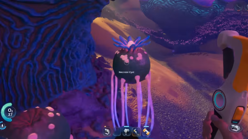 How to Get Necrolei Cysts in Subnautica 2