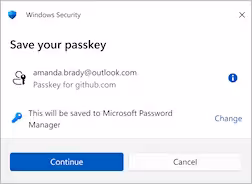 Set Up a Passkey for Your Microsoft Account