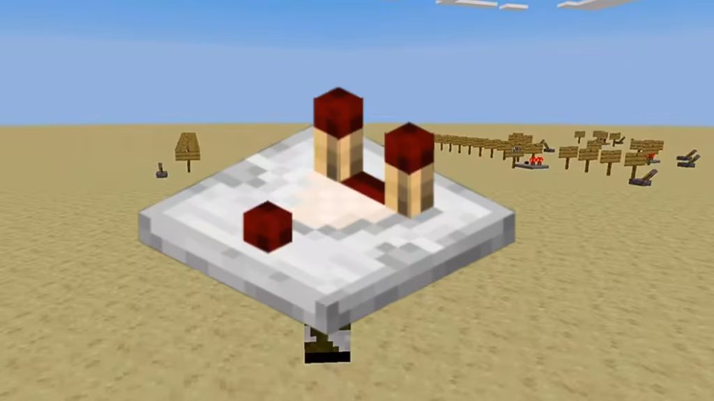 How to Make a Redstone Comparator in Minecraft