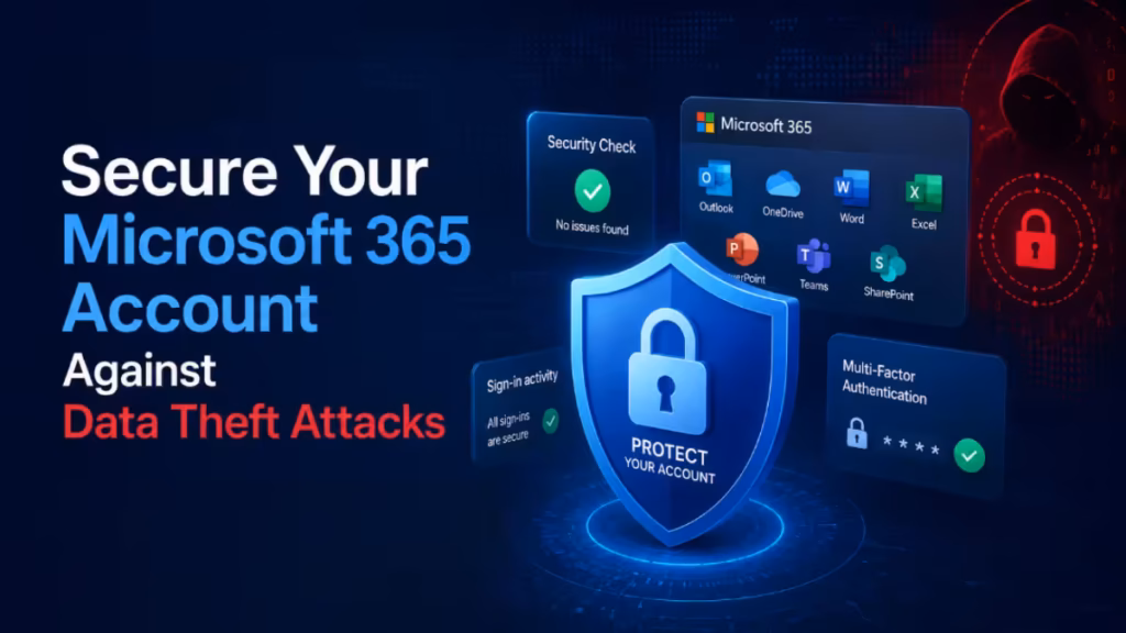 How to Secure Your Microsoft 365 Account Against Data Theft Attacks