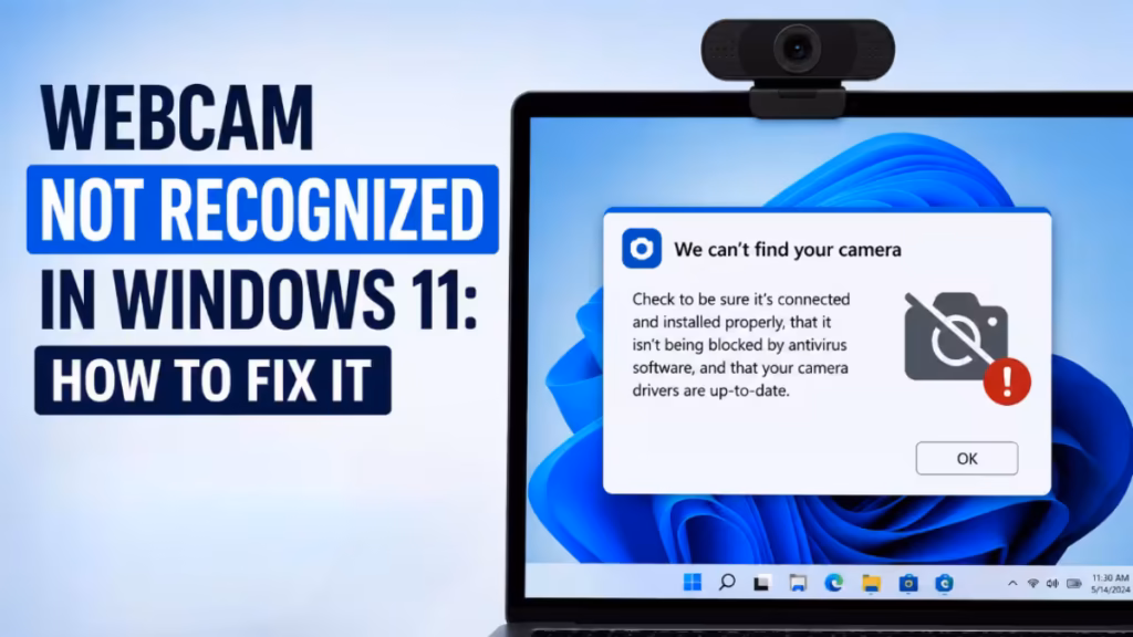 Webcam Not Recognized in Windows 11
