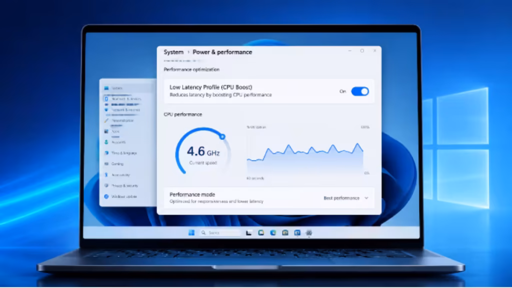 Windows 11 Low Latency Profile