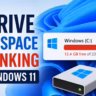 C drive space shrinking Windows 11