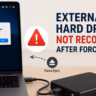 External Hard Drive Not Recognized After Force Eject