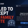 Failed to Accept the Family Invite