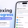 iPhone Indexing in Progress After iOS 27 Update