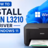 Install Epson L3210 Driver