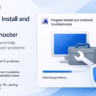Microsoft Program Install and Uninstall Troubleshooter