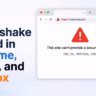 Fix TLS Handshake Failed Error