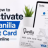 How to Activate a Vanilla Gift Card Online