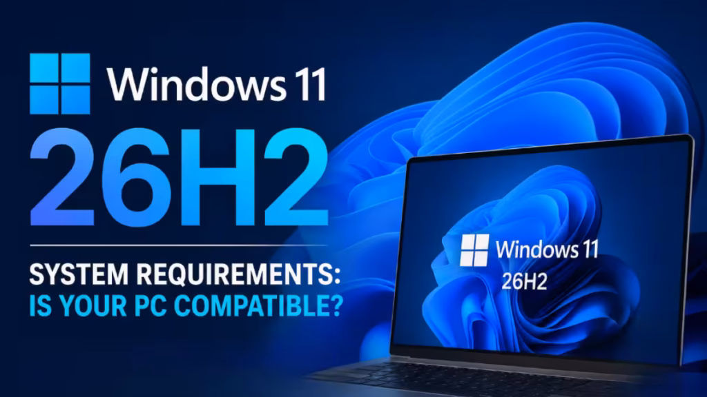 Windows 11 26H2 System Requirements