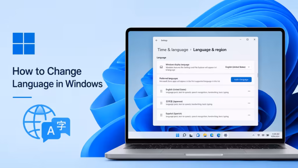 change language in Windows
