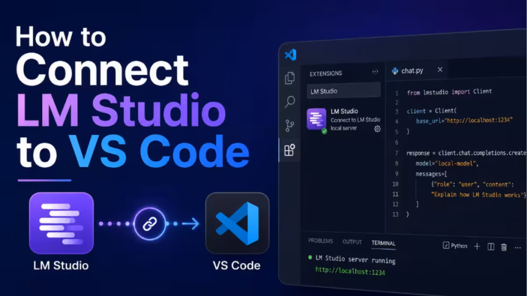 connect LM Studio to VS Code