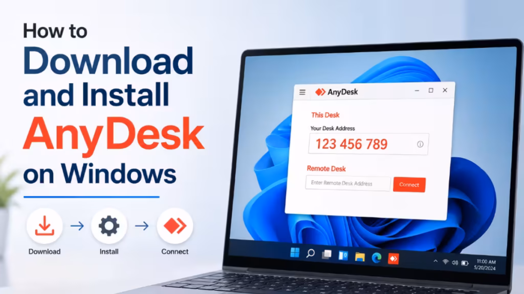 Install AnyDesk on Windows