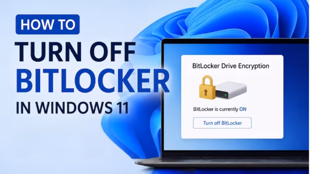 how to turn off BitLocker in Windows 11