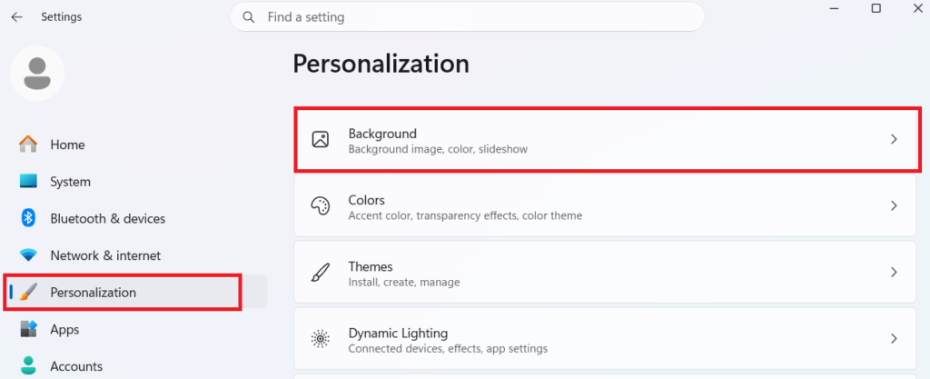 How to Set the Wallpaper on Windows 11