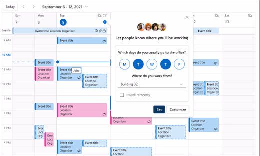 Set Different Hours for Different Days