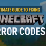 minecraft error codes