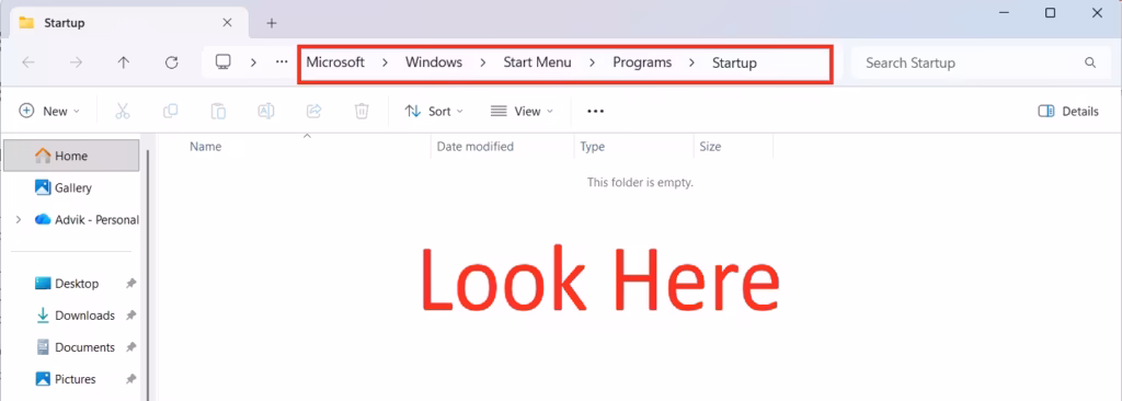 Delete Suspicious LNK Files From Startup Folders