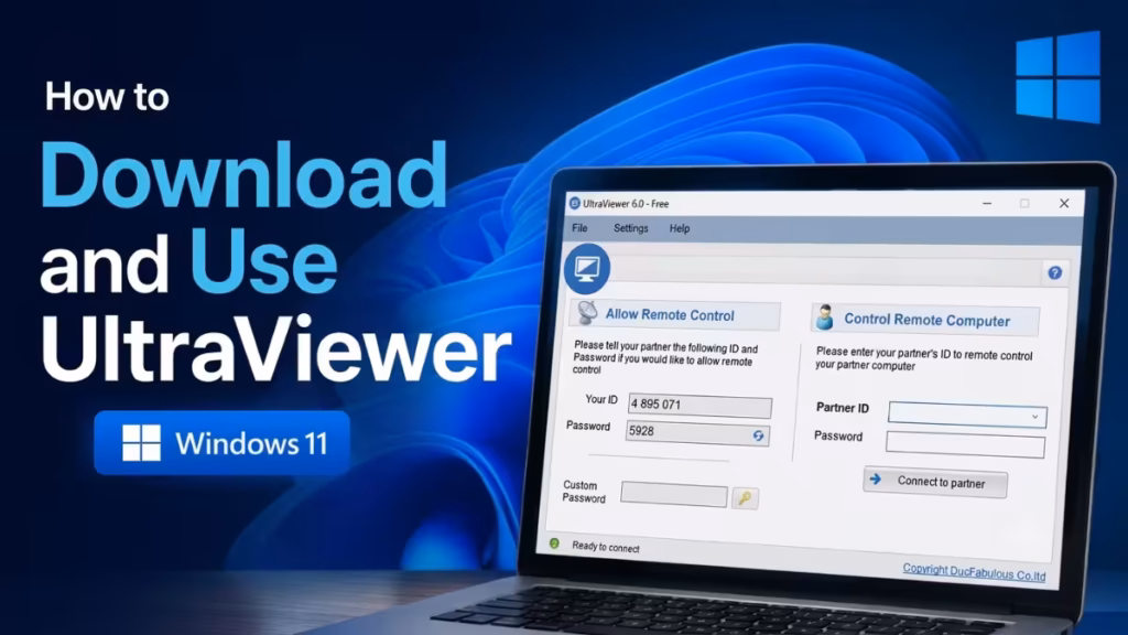 How to Download and Use UltraViewer on Windows 11