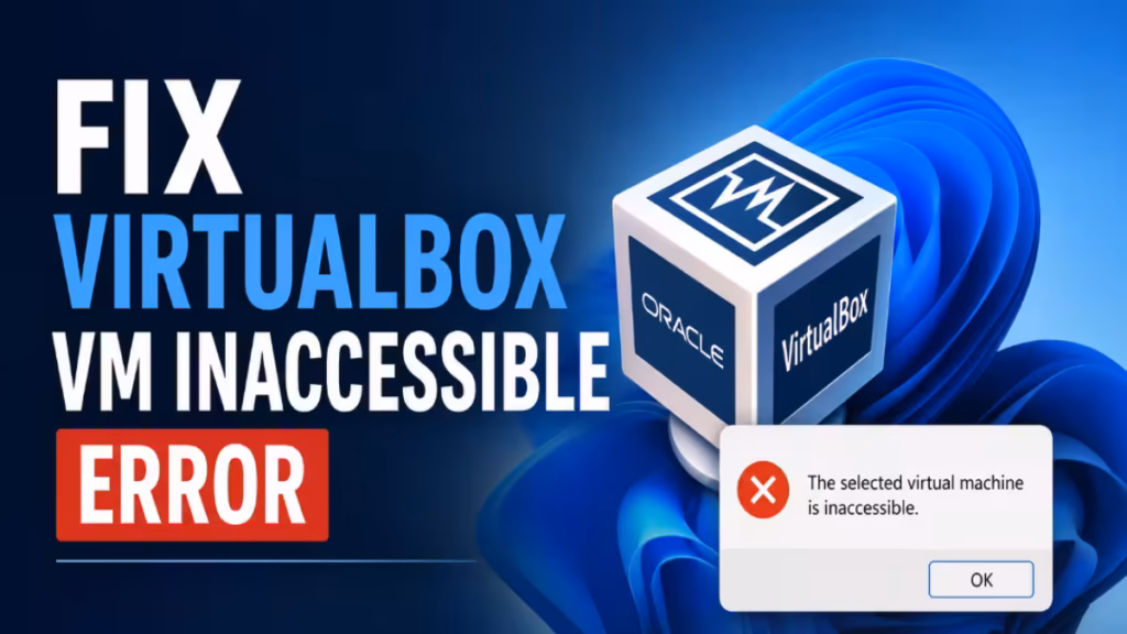 VirtualBox VM Inaccessible