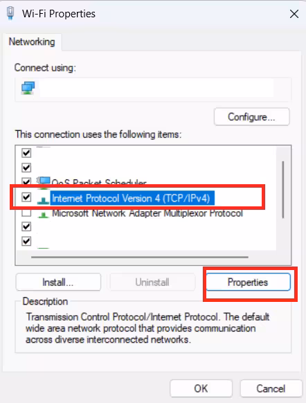 Set DNS to Obtain Automatically