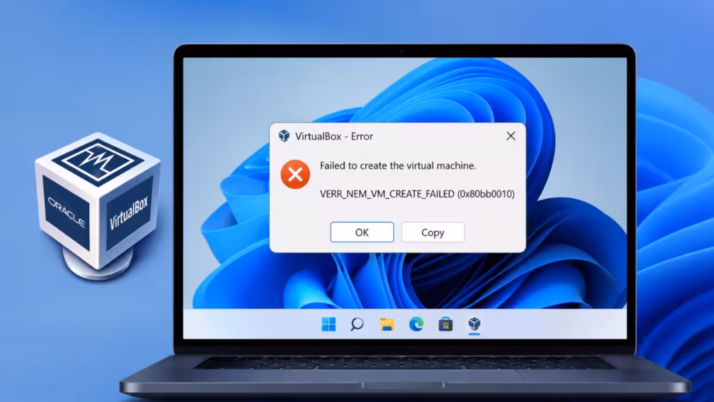 VERR_NEM_VM_CREATE_FAILED