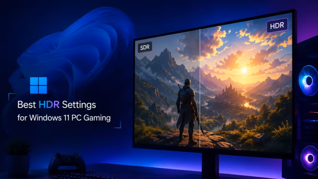 best HDR settings for gaming on Windows 11