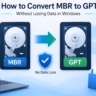 convert MBR to GPT