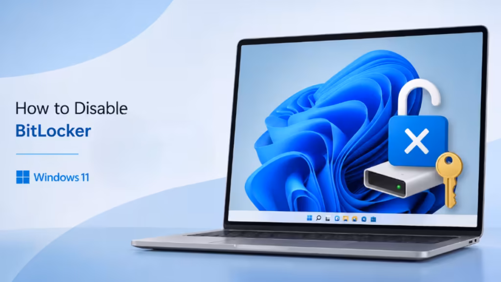 disable bitlocker windows 11