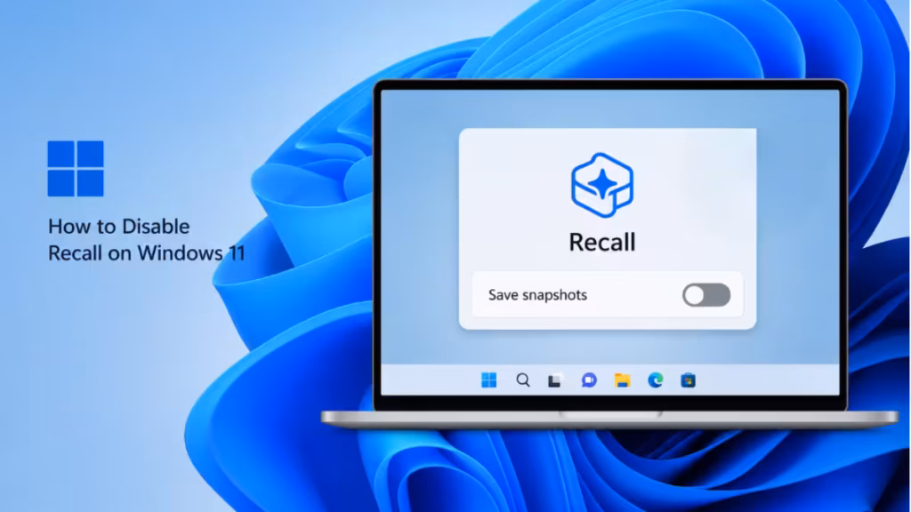 disable recall windows 11