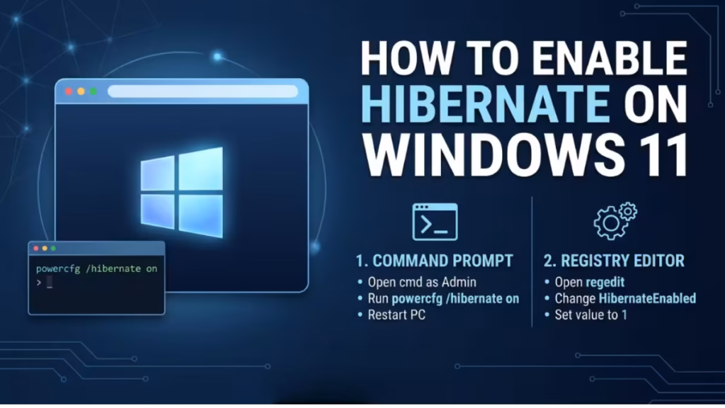 enable hibernate windows 11