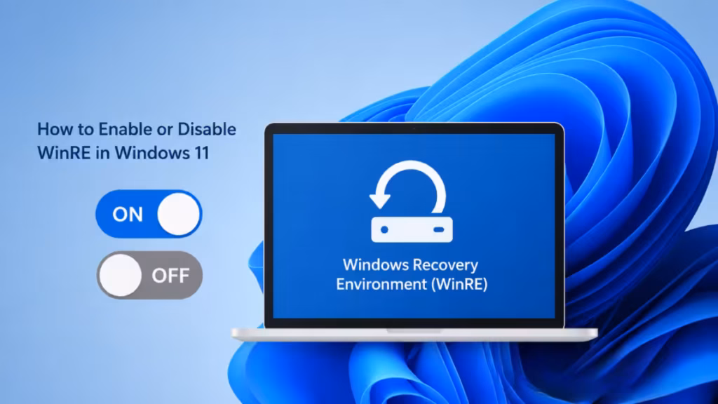 enable or disable winre