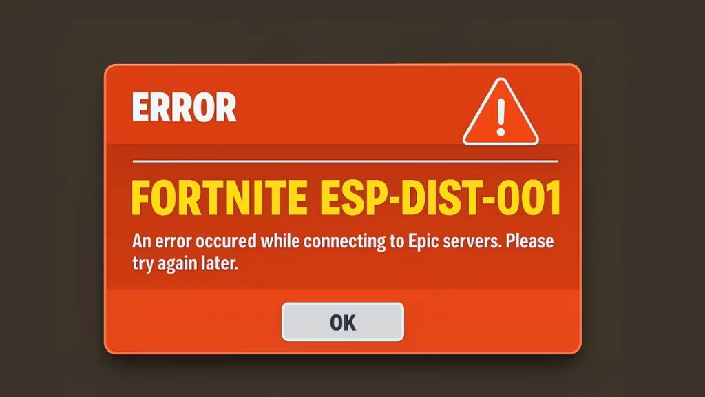 Esp-Dist-001 Error