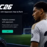 FC 26 failed to connect with opponent