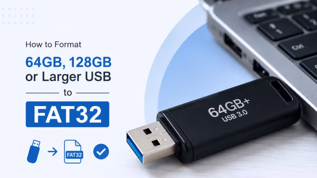 format USB to FAT32