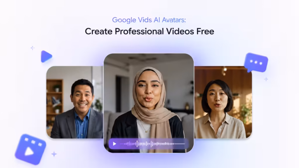 Google Vids AI avatars free