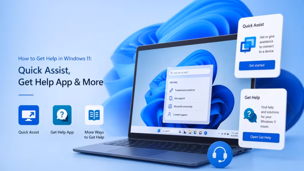 how to get help in windows 11