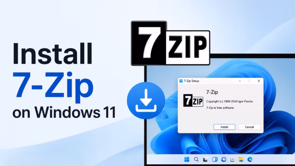 install 7-zip on windows 11