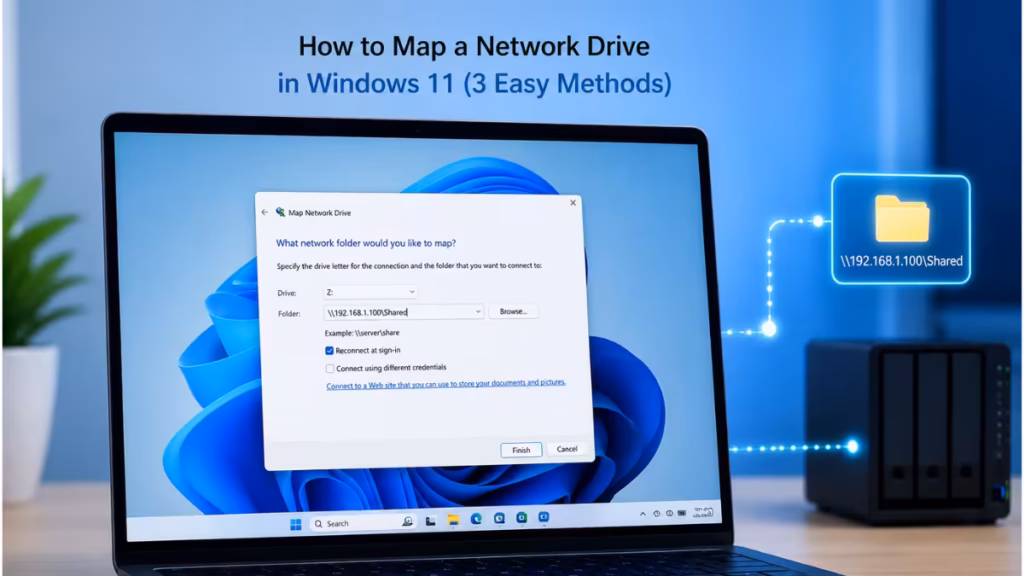 map network drive windows 11